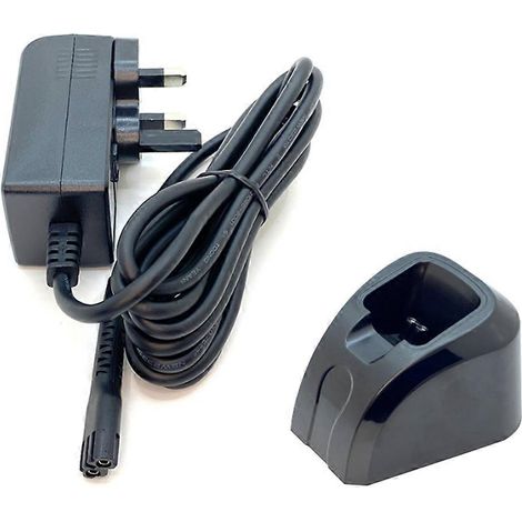 Adapter mit Ladestation für WAHL 8148/8504/8591/8509/1919/2241/2240/8171 Haarschneider/Trimmer (UK-Stecker) (1/5)