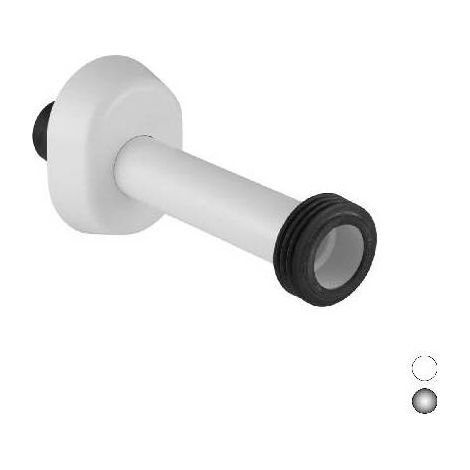 CANOTTO D'ALLACCIAMENTO PER CASSETTA UNICA+  GEBERIT Dimensions : Diam. 40/44 L.250 Blanc