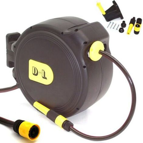Schlauchaufroller 20m Wasserschlauchaufroller 56024 Wasser Garten-Schlauch (1/5)