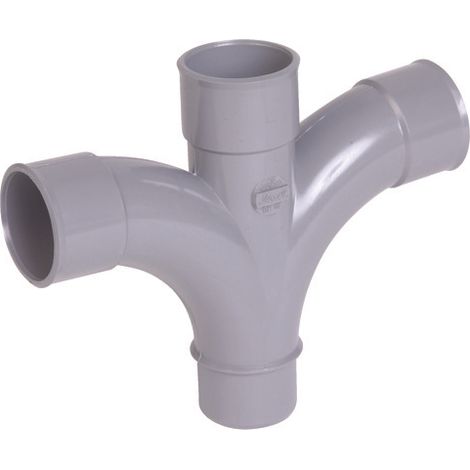 Croix pied de biche PVC MF Ø40mm Nicoll -NF-