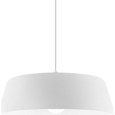 Lampe À Suspension Blanca S/P - Design Moderne En Aluminium Blanc Mat, Connexion E27 Max 60W, Idéale Pour Les Environnements Intérieurs - Gealuce (1/5)