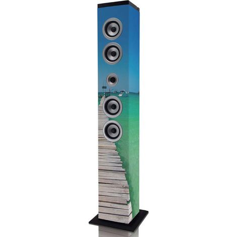 Bluetooth turmlautsprecher fm radio usb sd wiedergabe