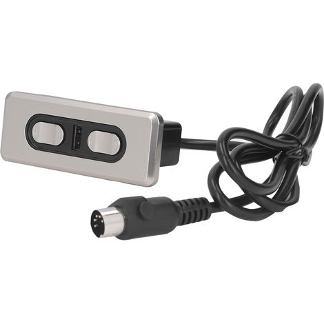 Elektrische Sofasteuerung mit zwei Motoren (12 V/29 V), Lift-Steuerung für Relaxsessel mit USB-Ladeanschluss und 5-poligem Bedienschalter für Aufstehsessel (1/5)
