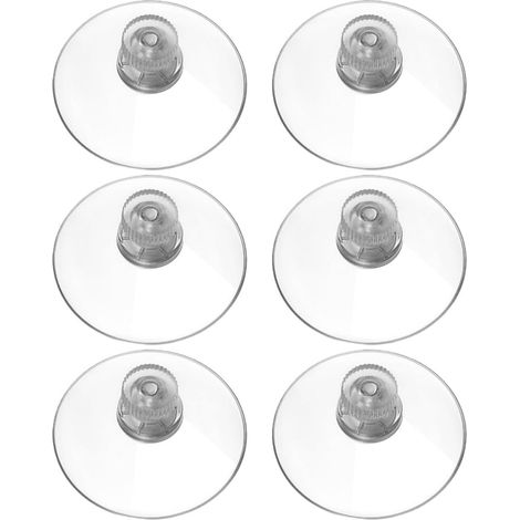 transparentes KICHOUSE faciles à retirer lot de 6 avec écrou