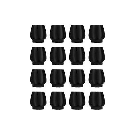 Northix Protectores de suelo negros para sillas