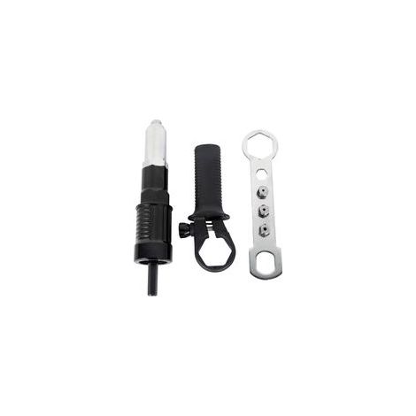Pistolet à riveter électrique 2.4mm-4.8mm Pistolet à écrou à Rivet adaptateur de perceuse outil de rivetage sans fil insérer outil de traction d'écrou outils électriques accessoires Conception utile (1/4)