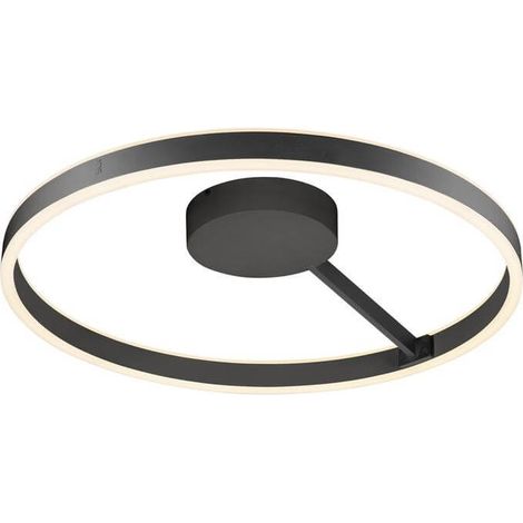 Plafonnier design One 60 noir Ø 60cm - 1008550