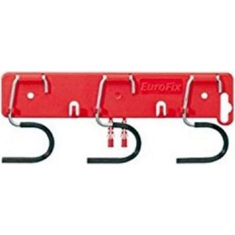 BLOME Geräteleiste EuroFix 3 Halter Hakenleiste 2er-Set