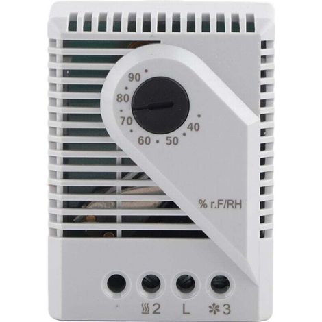 Mechanical humidistat for dehumidifier & humidifier – Model MFR012, precise humidity control for reptiles, greenhouses and ventilation