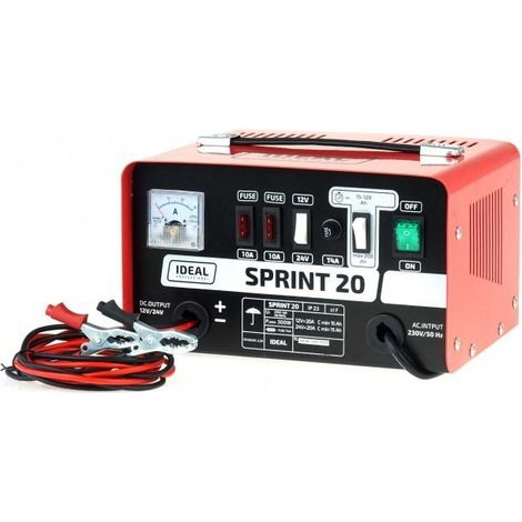Ideal Sprint 20 Chargeur de batterie 12V et 24V 20A (1/2)