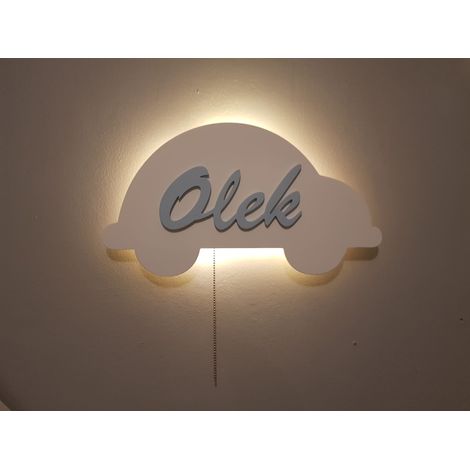 Lámpara de coche infantil, LED personalizada (1/5)