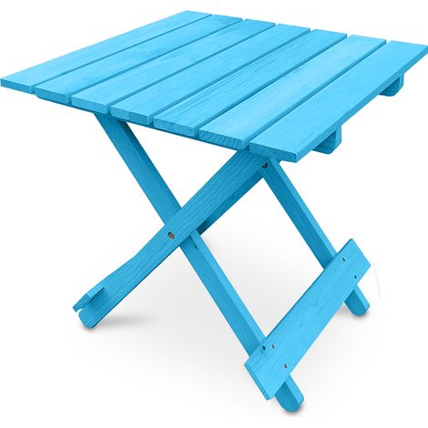 Tavolo da Giardino - Tavolino in Legno Adirondack - Alana Turchese (1/4)