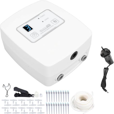 Système d'irrigation goutte-à-goutte Minuterie automatique WiFi Contrôle via smartphone Pompe auto-amorçante pour balcon jardin (1/5)