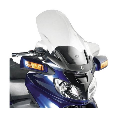 Parabrezza Kappa per Suzuki AN 650 Burgman (05-12) 80 x 72 cm trasparente