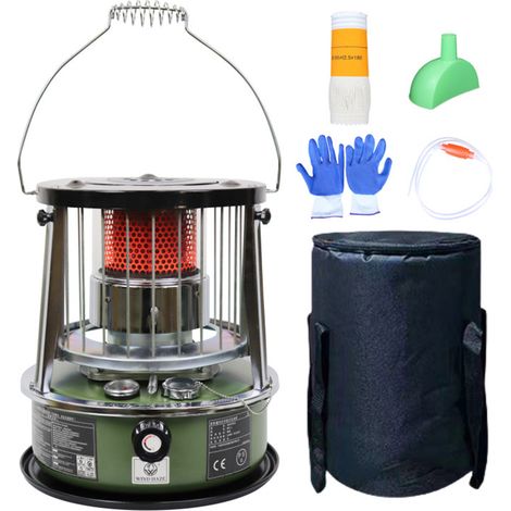 Eosnow Anhebbarer Kerosinofen für Zuhause, Outdoor, Camping, Grill, Eisfischen, Heizung
