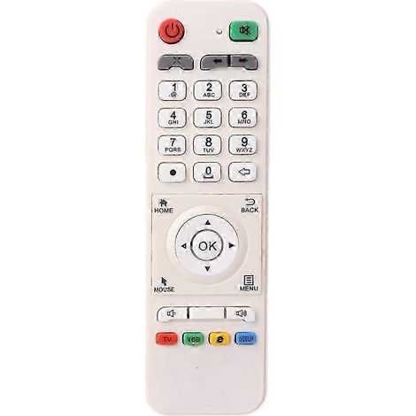 Télécommande de remplacement blanche pour boîtier IPTV Great Bee (version arabe) (1/5)