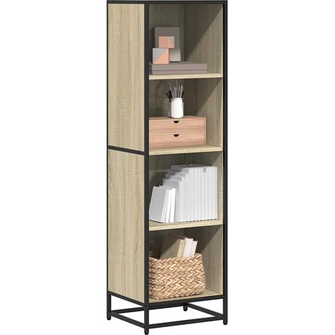 Bücherregal Sonoma-Eiche 40x35x139 cm Holzwerkstoff