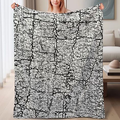Couverture de lit en polaire, douce et chaude en microfibre légère pour le printemps, décoration intérieure stylée, excellent cadeau pour femmes et hommes, 6080 pouces (1/4)