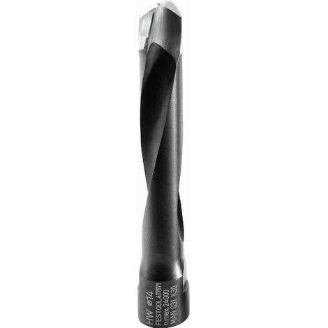Festool – Fraises à mortaiser D.14-NL70 pour bois dur – Profondeur de fraisage 70 mm – SKU 497871