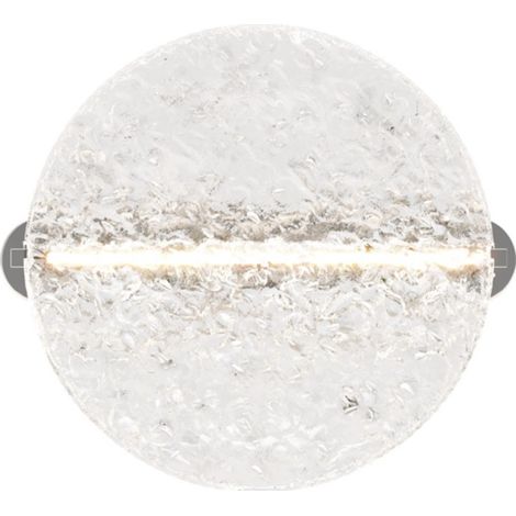 Maytoni Mangata Appliques murales modernes Globe Chrome 3000K 250lm Abat-jour acrylique