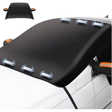 brise magnétique pour voiture. Coupe-vent et imperméable. Convient aux berlines et SUV. Dimensions : 258 x 114 cm. (1/5)