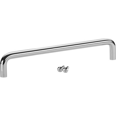 SO-TECH - Poignée de meuble BG03 - Entraxe 192 mm - L202 mm - Gris clair - Pour cuisine, salle bain, armoire, commode, tiroir