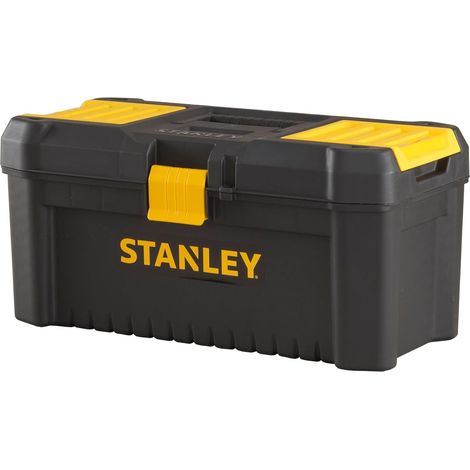Cassetta portautensili Essential in polipropilene con organizer nel coperchio e vaschetta estraibile 40.6x20.5x19.5 cm modello STST175517 Stanley