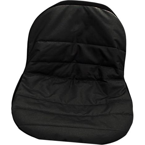 Housse de Siège Tondeuse - 1 Pièce - Tissu Oxford 600D - Imperméable et Résistant - Pour Tracteur sans Accoudoirs - Noir 50x40x35cm (1/5)