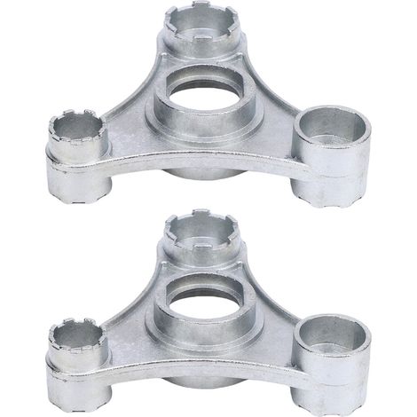 Herramienta de extracción de aireadores de grifo de 2 piezas M18 M24 STD TT M22 JR TJ TF, llave de burbuja de doble cara