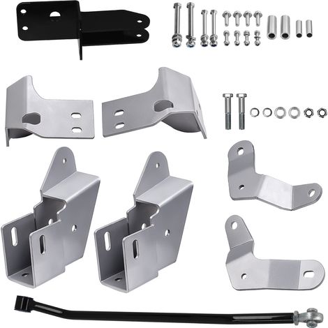 KIT BARRES D'ATTELAGE AVANT RÉGLABLES pour JEEP CHEROKEE XJ 1984-2001 (1/5)