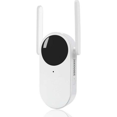 Ripetitore WiFi, Amplificatore di segnale WiFi, Ripetitore WiFi, 1 porta LAN, Estensore WiFi, Modalità ripetitore/router, Copertura fino a 300 m², per casa e ufficio, Facile da installare.