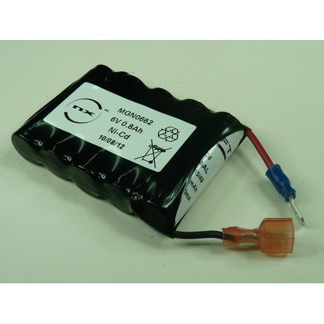 NX - Batterie NiCd 5x AA VST 5S1P ST1 6V 800mAh Cosse