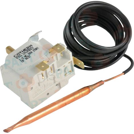 Thermostat réglage 40/100 TXA5C017 - DE DIETRICH CHAPPEE : S134596 (1/2)