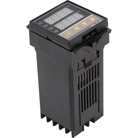 Thermostat PID 3 pièces AC85V-265V avec sonde M6, relais 40A, contrôleur de température numérique, kit régulateur pour chaudière, four, incubateur. (1/5)