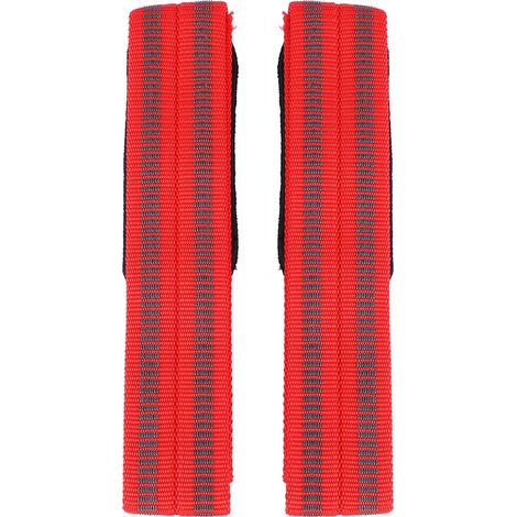 Bandes De Poignet Pour Haltérophilie - Coton Respirant Et Ajustable - Pour Salle De Sport Et Musculation - Lot De 2 (1/5)