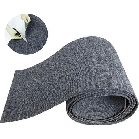 Griffoir pour Chat avec Moquette 78,7x15,8 cm, Rouleau Adhésif de Protection Meuble, Tapis de Remplacement Découpable pour Arbre à Chat, Protège-Canapé DIY (1/5)