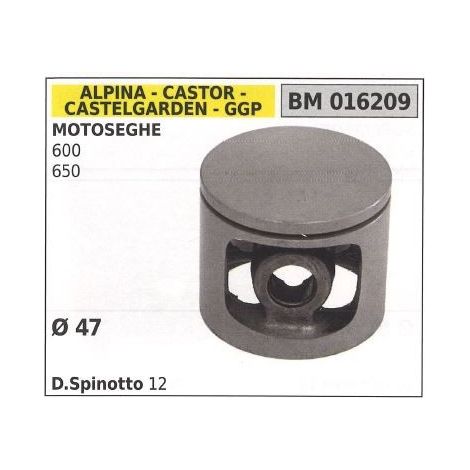 Pistón para motosierra 600 650 Ø  47 mm GGP 016209