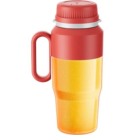 Presse-agrumes portable 1300 ml multifonction, tasse rechargeable pour shakes smoothies, usage extérieur (1/5)