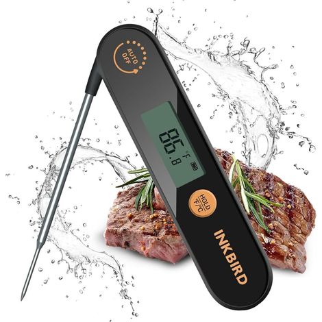 INKBIRD IHT-1X Küchenthermometer, Fleischthermometer zum Kochen von Lebensmitteln, -50 °C bis 300 °C, wasserdicht (1/5)