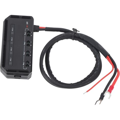 Boîte à fusibles universelle 20 A pour moto 12 V avec relais et voyant LED. (1/5)