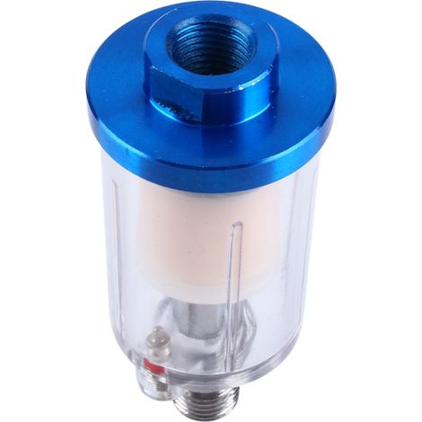 Pistola pulverizadora de pintura HVLP de alimentación por gravedad, imprimación para pintura automotriz, escamas metálicas, regulador de aire, filtro (1/5)