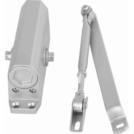Fermeur de porte hydraulique à réglage bi-vitesse pour porte à sens unique (1/5)
