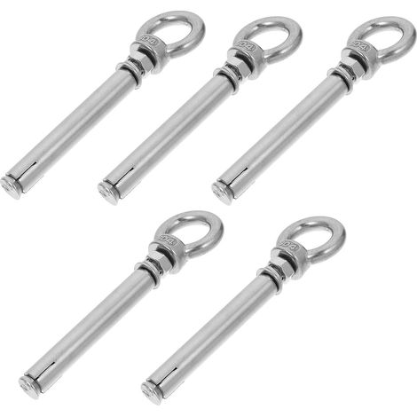 Edelstahl M6 x 80 mm Spreizdübel 5 Stück