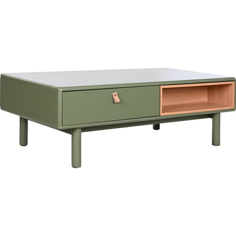 Mesa Centro Mdf Pu 120X60X40 Verde (1/5)