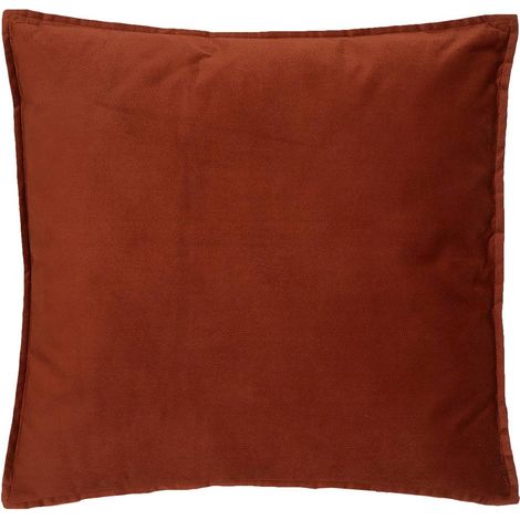 Cuscino lilou in cotone rosa terracotta 55x55cm - Atmosphera créateur d'intérieur