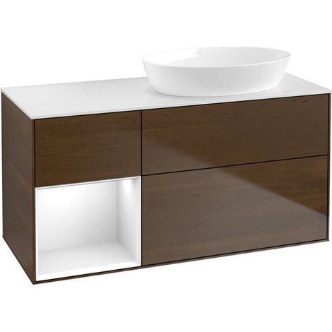 Villeroy & Boch GA41GFGN Armoire sous lavabo Finion GA4 (1/2)