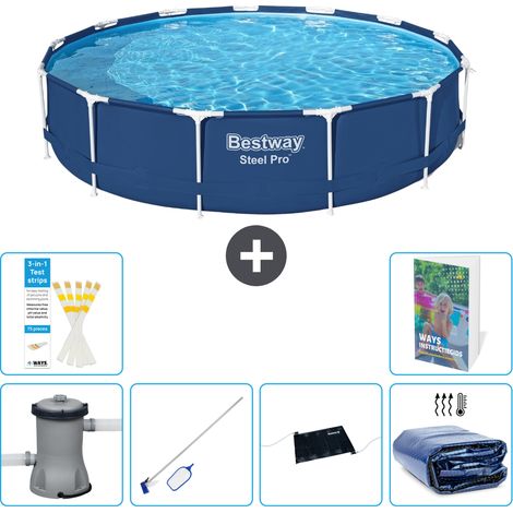 Bestway Steel Pro Rund - 396x84 cm - 7-teilig S235
