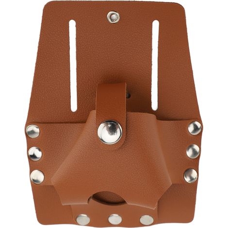 Étui pour mètre ruban en cuir PU, sacoche multifonctionnelle avec pochette pour mètre ruban (1/5)