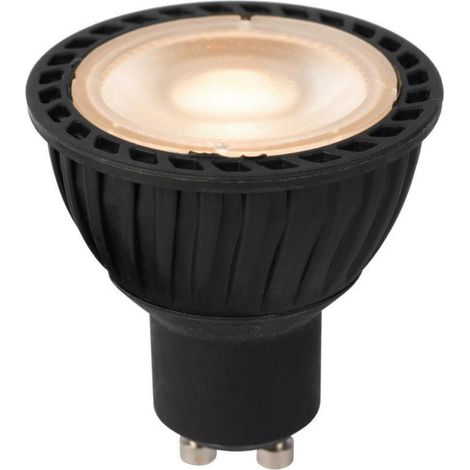 Lucide MR16 - Led Lampe - Ø 5 cm - LED Dim. - GU10 - 1x5W 2200K/2700K - Schwarz (1/5)