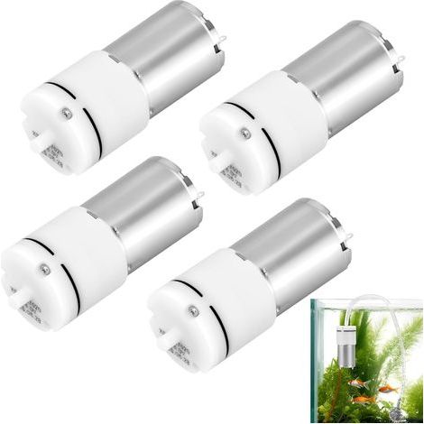 Stück Pumpenmotor, 6 V Gleichstrom, Metall/Kunststoff, 65 x 27 mm, Aquarium-Blutdruckmessgerät (1/5)
